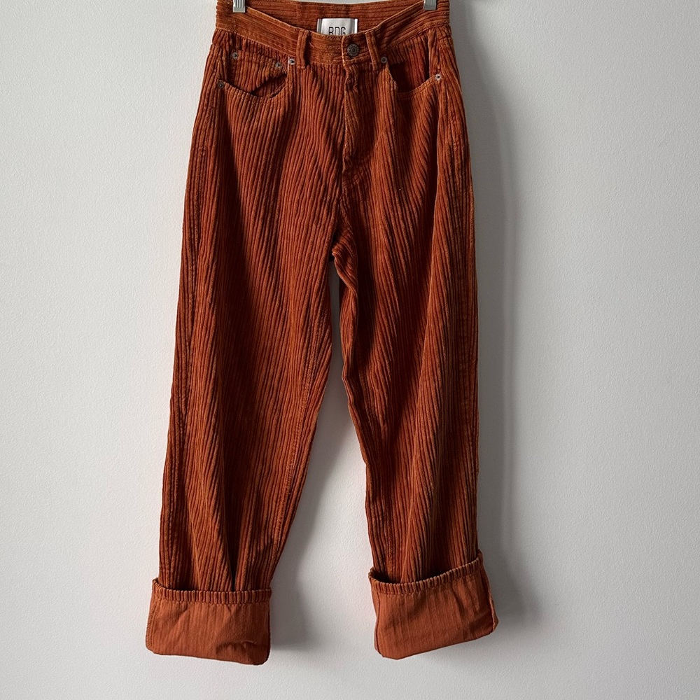 BDG high and wide corduroy pant